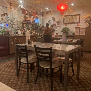 This the inside of the establishment