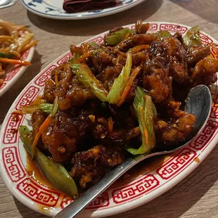 Spicy beef
