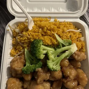 Honey chicken