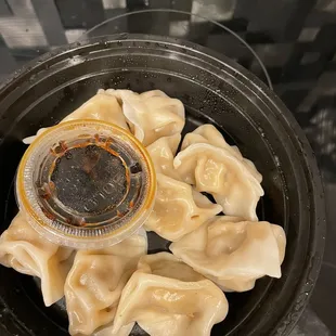 Steamed dumplings. Amazing!