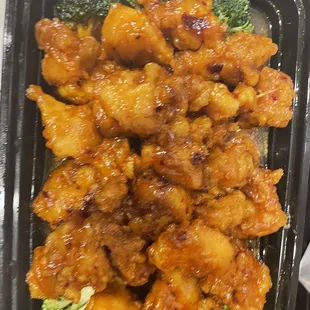 Orange chicken