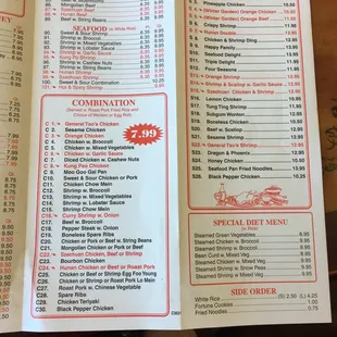 menu, sushi and sashimi