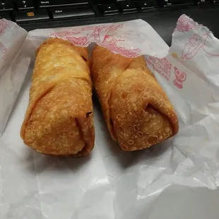 Egg rolls were about average
