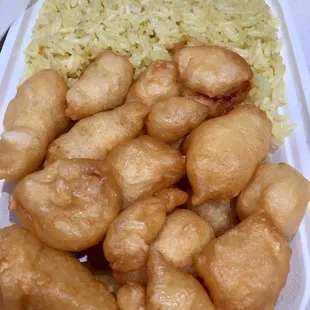 Sweet and sour chicken