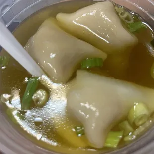 Wonton soup