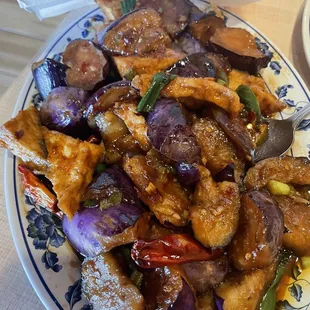 Tofu eggplant