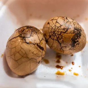 A13 Tea－Stewed Egg Eggs boiled in the black tea and some special seasonings