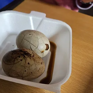 Tea eggs
