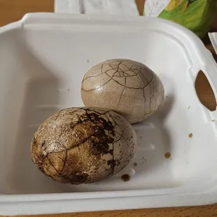 Tea eggs
