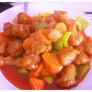 Sweet and sour pork