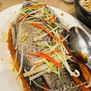 Steamed Fish