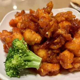 Orange Peel Chicken yum!