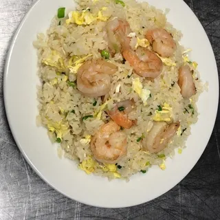 123. Shrimp Fried Rice with Pineapple