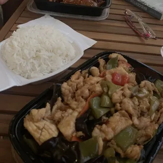 55. Chicken with Garlic Sauce