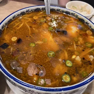 63. Hot & Spicy Fish Fillet with Pickle Vegetable