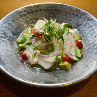 Young Coconut Ceviche