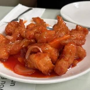 Sweet &amp; Sour Shrimp