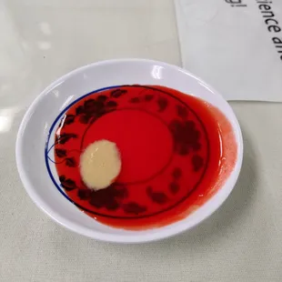 Mustard added a (tiny, lol) nice contrast.