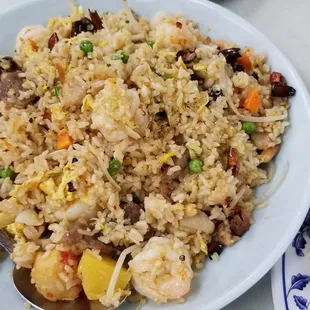 House fried rice.
