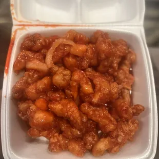 Sweet and sour pork (a la carte)