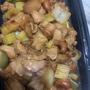 Cashew chicken
