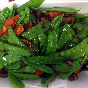 Beef with Snow Pea Pods