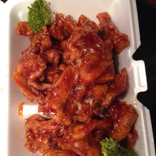 Sesame chicken
