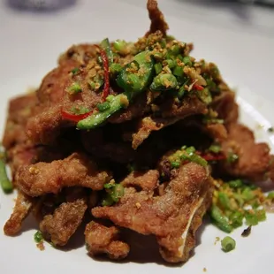 Pork Chop with Spicy Salt