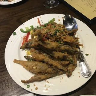 Capelin Fish with Spicy Salt