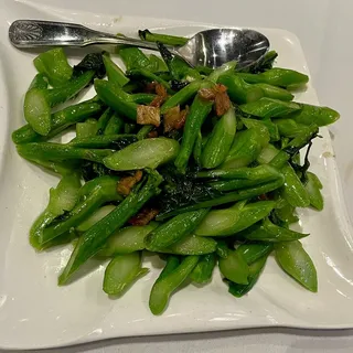 Diced Dried Fish Chinese Broccoli