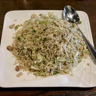 Salty Fish and Chicken Fried Rice