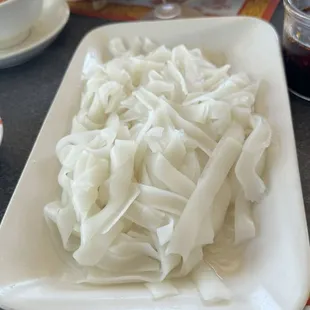 &quot;Chow fun noodles&quot;