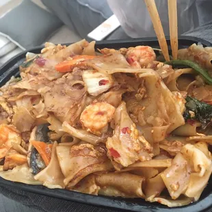 Pad see ew  was good... Wouldn't hesitate to order again