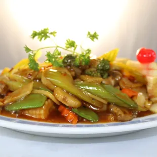 FRAGRANT VEGETABLES (SPICY)