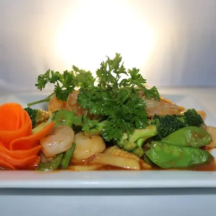 SHRIMP IN GARLIC SAUCE (SPICY)