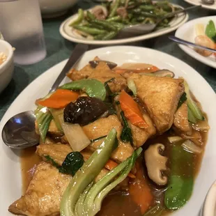 vegetable tofu