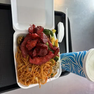 BBQ pork  Fully loaded