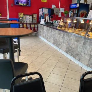 Dine in area super nice