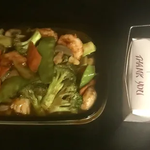 Hunan Style Shrimp &amp; Scallop Take-Out