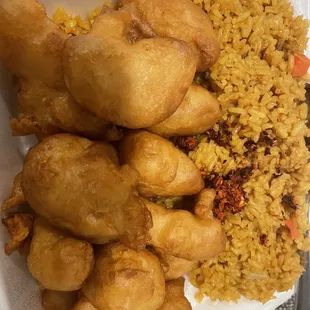 60. Sweet and Sour Chicken combination