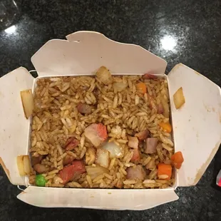 Pork fried rice