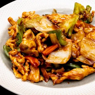 chicken with mixed vegetables