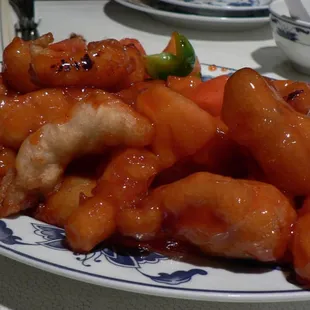 sweet and sour chicken