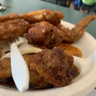 Bbq lunch wings (appetizer)