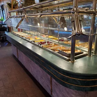 a view of a buffet