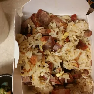 Pork fried rice