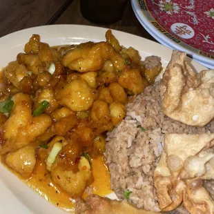 Orange chicken