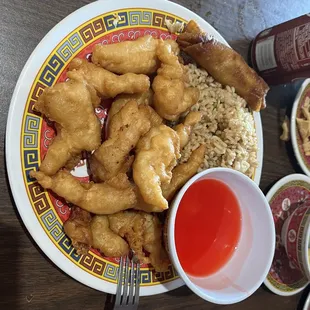 Sweet and sour chicken