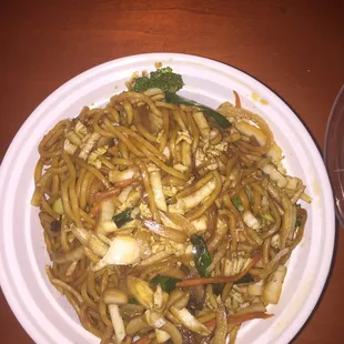 Veg Lo Mein - always great!