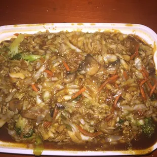 Moo Shu Veg!  Awesome!!!! Awesome with pork too
